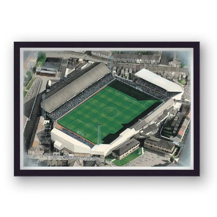 Vetch Field Home of Swansea City A FC Framed Stadium Art Print