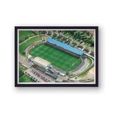 Springfield Park Home of Wigan Athletic FC Framed Stadium Art Print