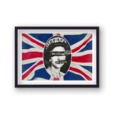 God Save The Queen Sex Pistols Music Framed Art Print
