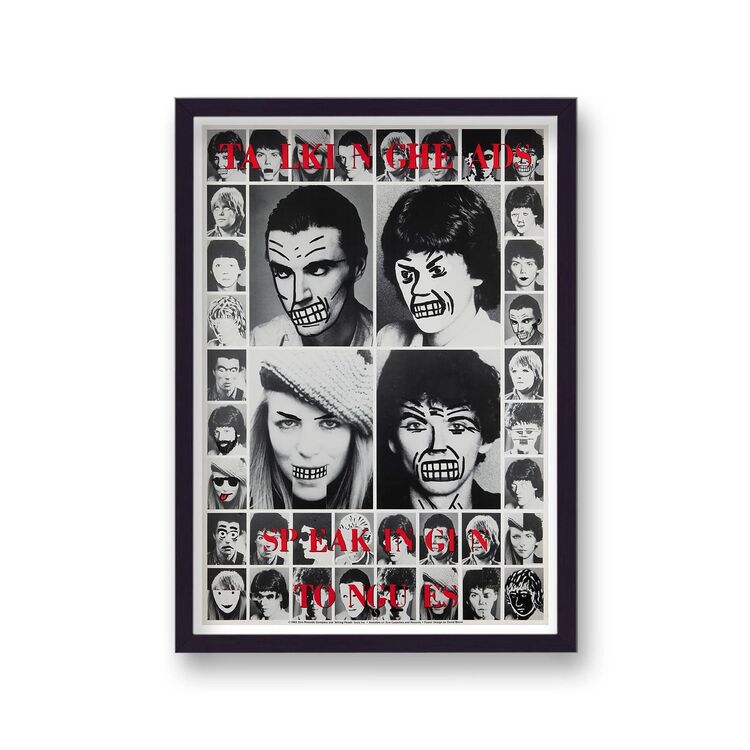 Talking Heads Speaking in Tongues Music Framed Art Print