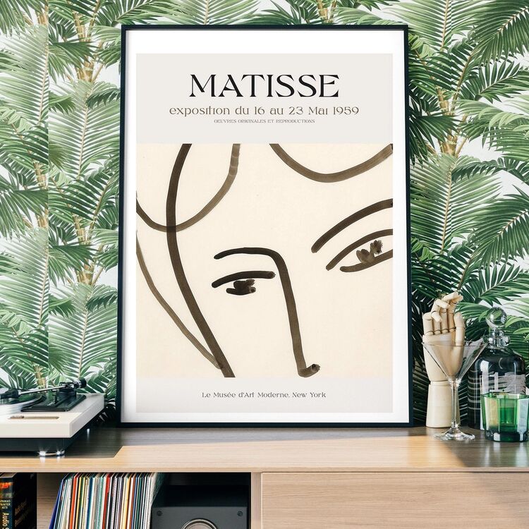 Henri Matisse Framed Exhibition Museum Poster