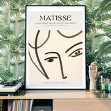 Henri Matisse Framed Exhibition Museum Poster