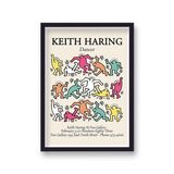 Dancer 1983 Fun Gallery New York Exhibition Poster by Keith Haring
