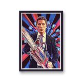 American Psycho Patrick Bateman Alternative Vintage Movie Poster