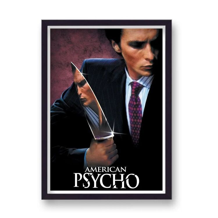 American Psycho Alternative Vintage Movie Poster