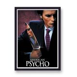 American Psycho Alternative Vintage Movie Poster