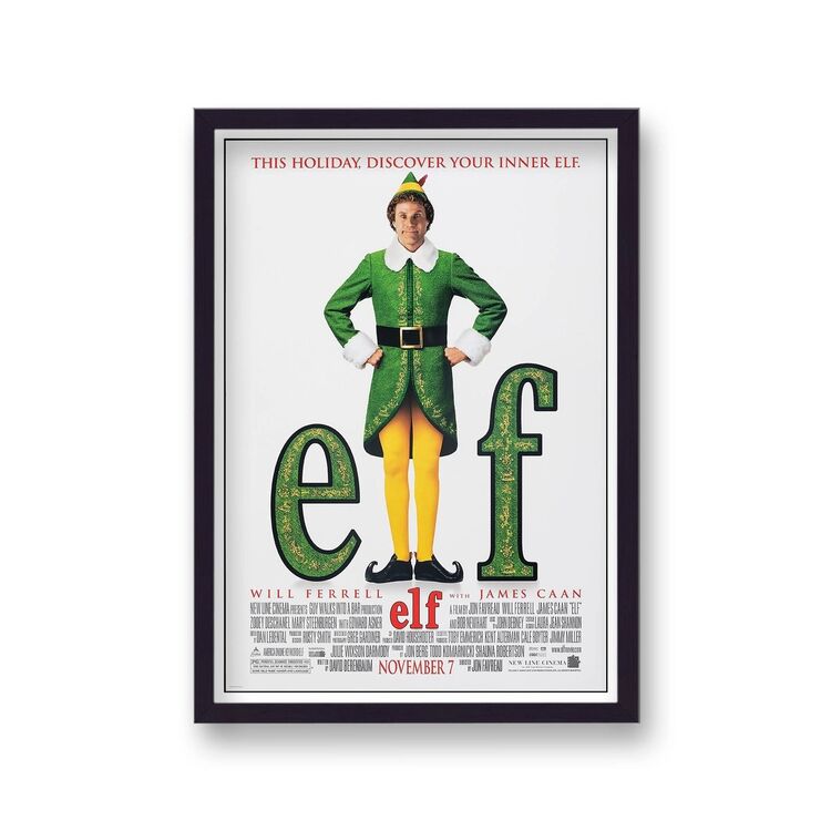 Elf Vintage Movie Poster