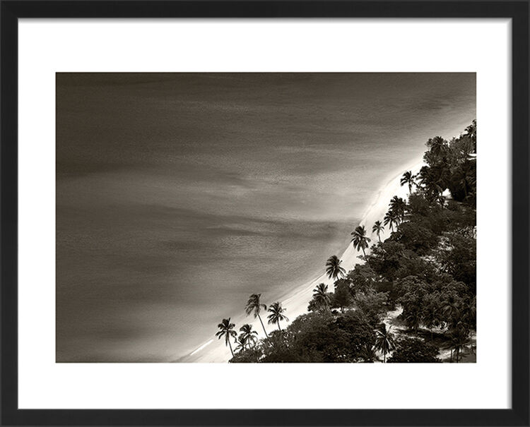 Magens Beach Framed Art Print by Dennis Frates