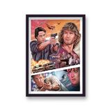 Point Break Reimagined Vintage Movie Poster