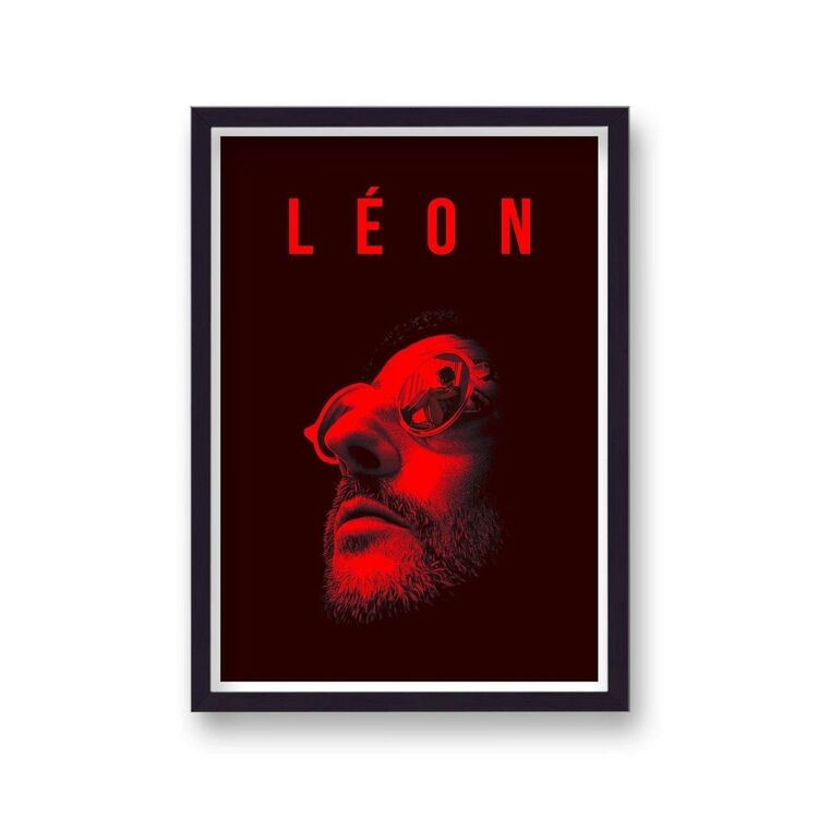 Leon the Professional Alternative Vintage Movie Poster