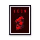 Leon the Professional Alternative Vintage Movie Poster