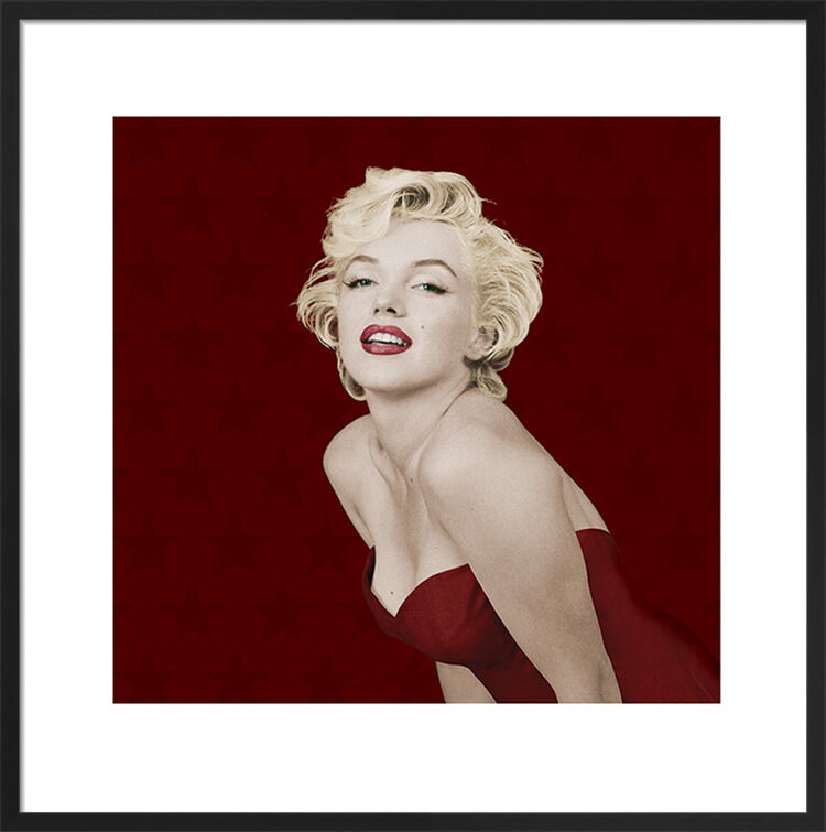 Star Framed Art Print from the Marilyn Monroe Collection