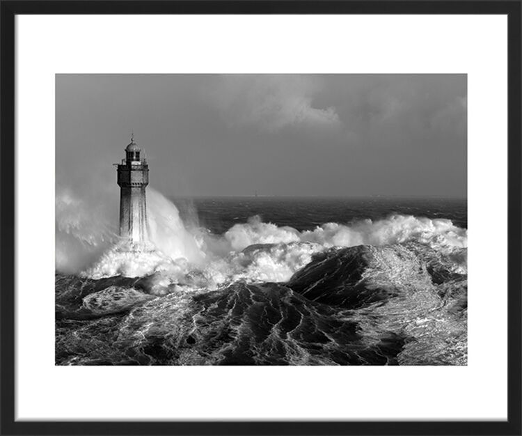 La Jument & Hercules Framed Art Print by Jean Guichard
