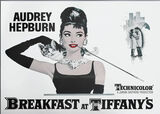 Breakfast At Tiffanys Vintage Movie Poster