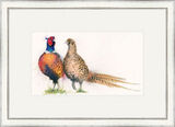 Love Birds - Pheasants Framed Limited Edition Art Print by Kay Johns