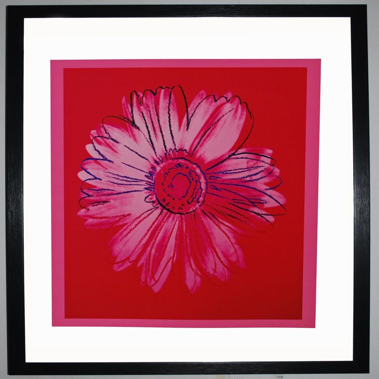 Daisy, c.1982 (crimson & pink) by Andy Warhol