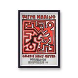 Galerie Hans Meyer Dusseldorf Framed Art Print By Keith Haring