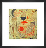 Printed Sheet with Pictures, 1937 by Paul Klee Framed Art Print