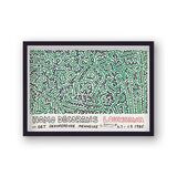 Homo Decorans Louisiana Framed Art Print By Keith Haring