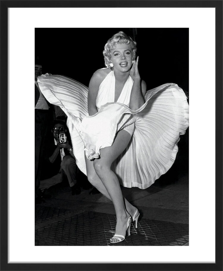 Seven Year Itch Framed Art Print from the Marilyn Monroe Collection