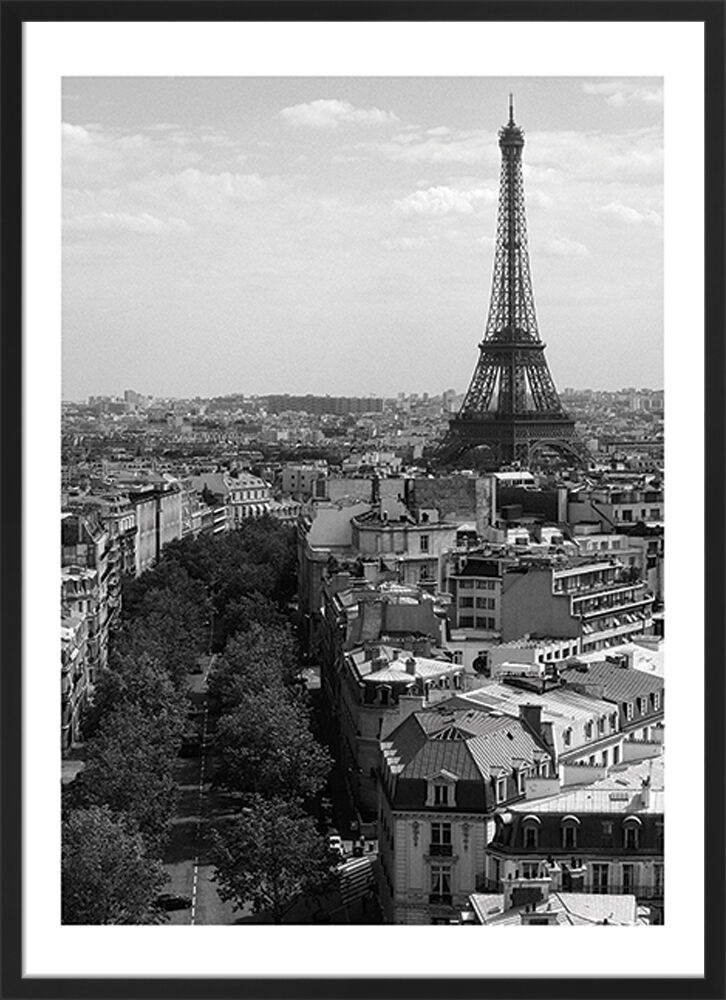 Eiffel Tower, Paris Framed Art Print by Heiko Lanio