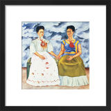 The Two Fridas, 1939 Framed Art Print by Frida Kahlo