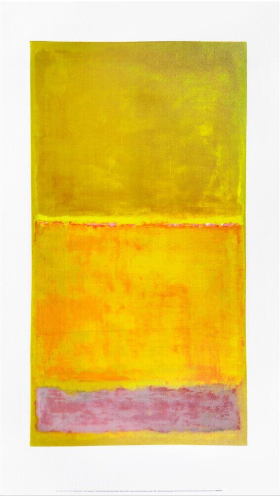 Untitled (No 16), 1951-55 Art Print by Mark Rothko