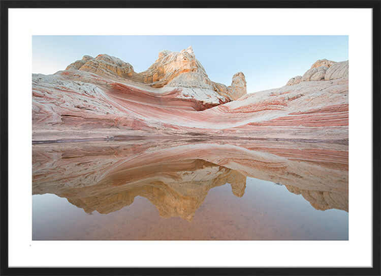 Sandstone Reflections, Arizona Framed Art Print by David Clapp