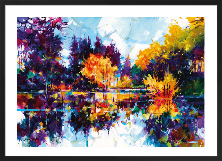 Meadowcliff Colours Framed Art Print by Doug Eaton