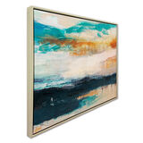 Evening Light Framed Canvas Art Print by Joanne Last