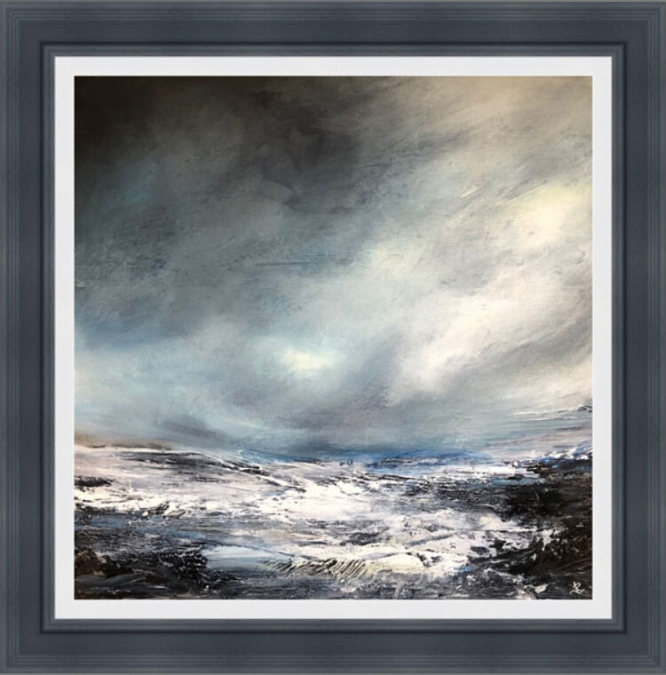 Moody Skies I Original Oil Painting by Jan Rogers