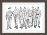 Dads Army Framed Art Print by Jonathan Roberts