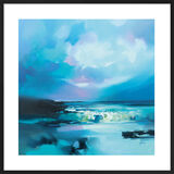 Blue Awe Framed Art Print by Scott Naismith