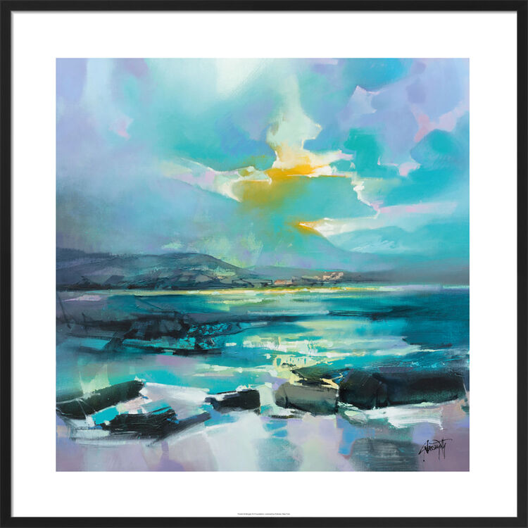 Harris Awe Framed Art Print by Scott Naismith