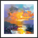 Pentland Awe Framed Art Print by Scott Naismith