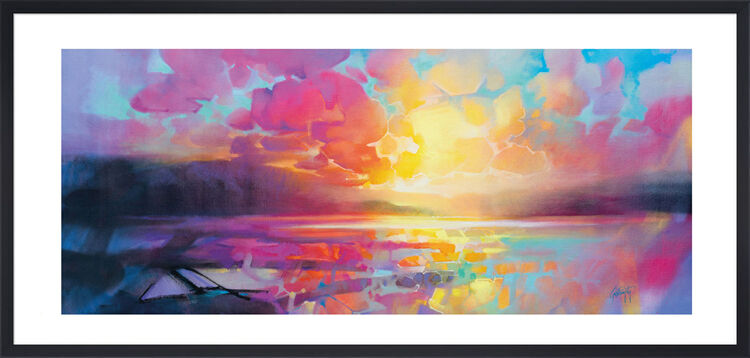 Esprit Lumière Framed Art Print by Scott Naismith