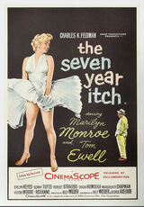 The Seven Year Itch Vintage Movie Poster