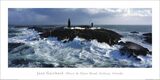 Phare De Slyne Head, Galway, Irlande Framed Art Print by Jean Guichard