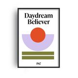 Daydream Believer Retro Music Home Decor Framed Art Print