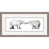 Cold Comfort - Polar Bears Framed Limited Edition Art Print by Jamie Boots
