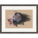 The Lookout - Tiger Framed Limited Edition Art Print by Jamie Boots