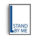 Stand By Me Retro Music Home Decor Framed Art Prin
