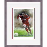 Jamie Carragher - Liverpool Legend Framed Limited Edition Art Print by Stephen Doig