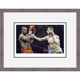 Calzaghe v Jones Jr Framed Limited Edition Art Print by Stephen Doig