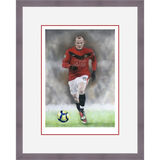 Wayne Rooney - Manchester United Legend Limited Edition Art Print by Stephen Doig