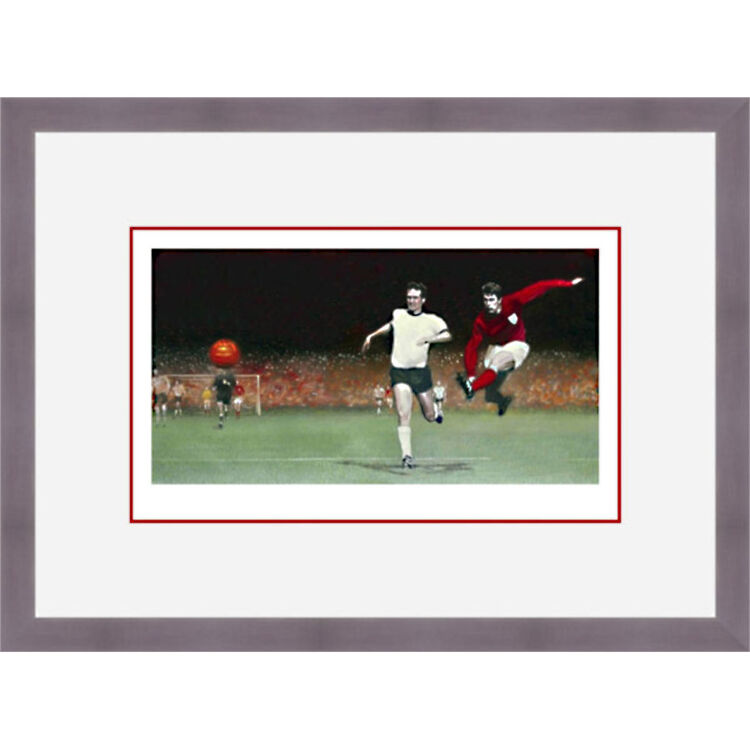 England 1966 World Cup Final Framed Limited Edition Art Print by Stephen Doig