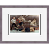 Dawn of A New Era - Tyson v Berbick Framed Limited Edition Art Print by Stephen Doig