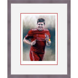 Steven Gerrard Limited Edition Art Print by Stephen Doig