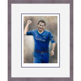 Frank Lampard - Chelsea Legend Framed Limited Edition Art Print by Stephen Doig