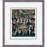 Masters of The Green Baize Framed Limited Edition Art Print by Stephen Doig